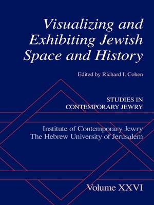 cover image of Visualizing and Exhibiting Jewish Space and History